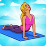 yoga retreat android application logo